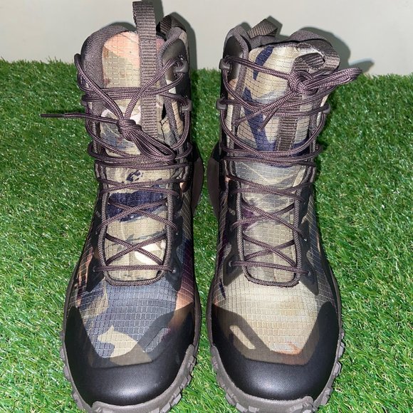 Under Armour UA HOVR Dawn WP Boots Men\'s Size 8 UA Forest AS Camo 3023105-901 main image 7